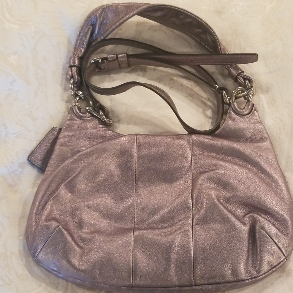 Coach 16931 Kristin Leather Hobo - Picture 2 of 4